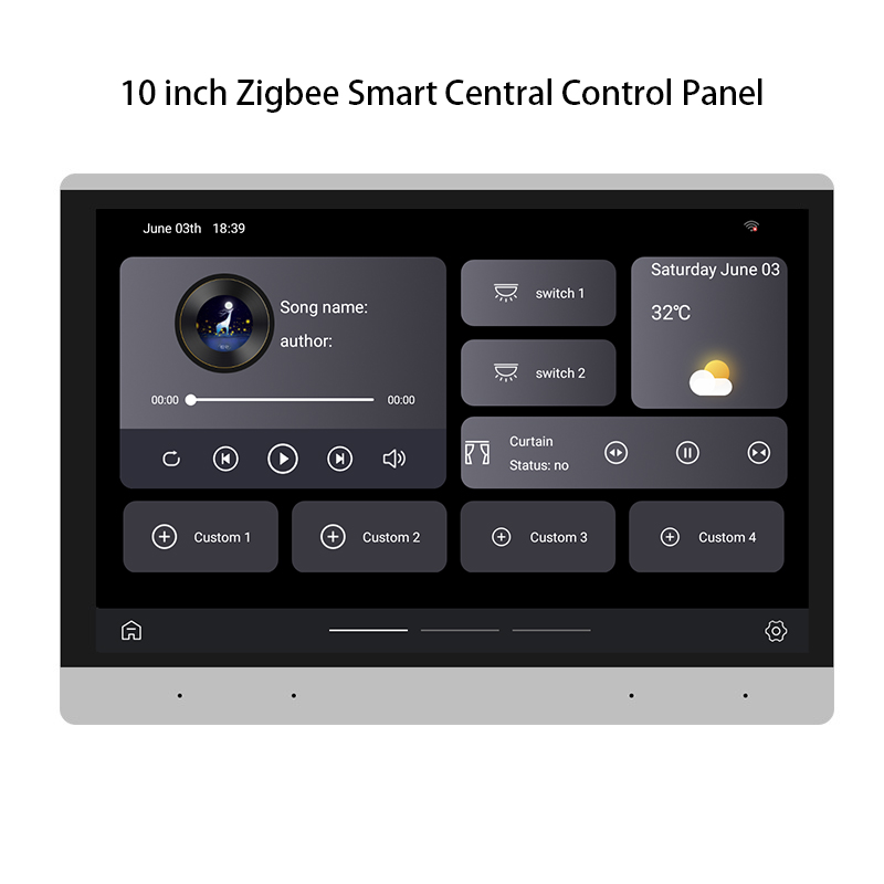 10-Inch Tuya WiFi Zigbee Multi-Purposeful Contact Display screen Management Panel for Centralized Administration of Smartlife App Clever Scene Units