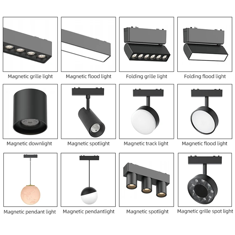 Good Zigbee Tuya Dimmable Ultrathin Magnetic Recessed Observe Gentle System - 24V/48V LED Observe Rail Lighting