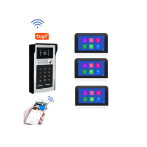 Sizzling Sale: 3-Monitor Household Video Intercom Safety Door Cellphone Digicam for House Doorbell